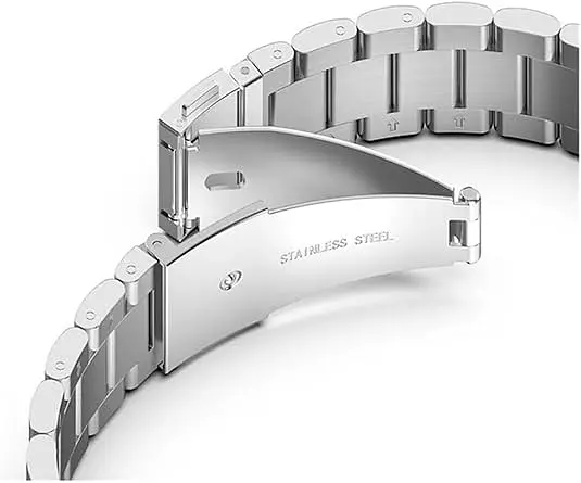 Титановий ремінець BeWatch Samsung Galaxy Watch 4/5/6/7 Silver (T0400404) - фото 4