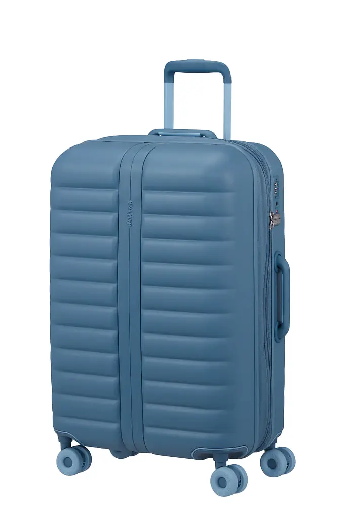 Валіза 67 См American Tourister NEOVIBE STEEL BLUE 67x46x27(30) MK4*01002 - фото 3