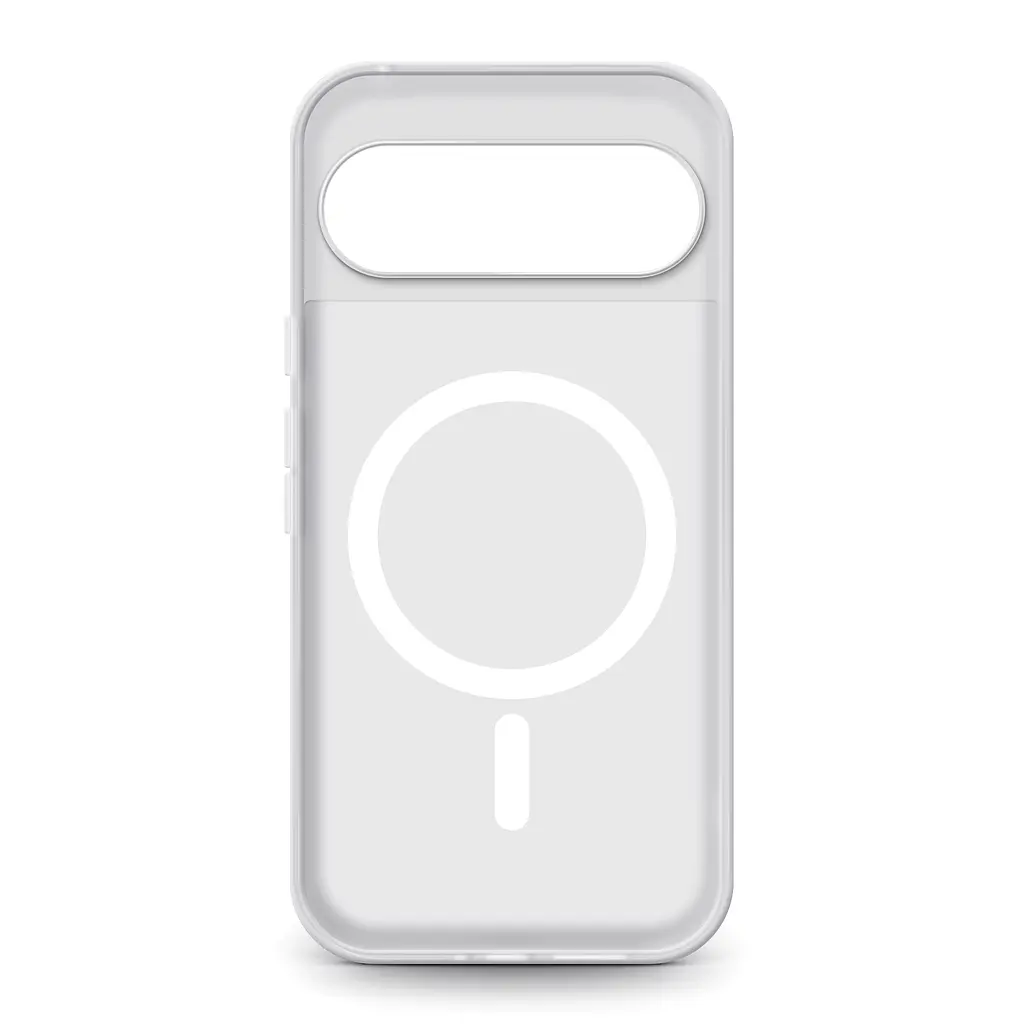 Чехол для Google Pixel 10 Pro XL 5G, Uniq MagCase, белый, противоударный, панель-накладка с MagSafe, ударопрочный TPU+PC, с магнитом MagSafe, поддержка полноценной беспроводной зарядки, ArmorStandart (ARM80915) - фото 2