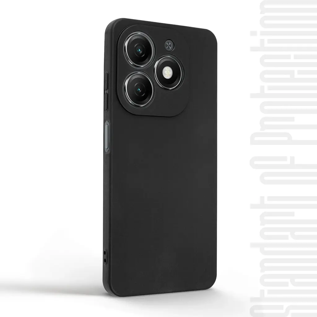 Чехол ArmorStandart Matte Slim Fit для Tecno Spark 20 (KJ5n) Camera cover Black - фото 2