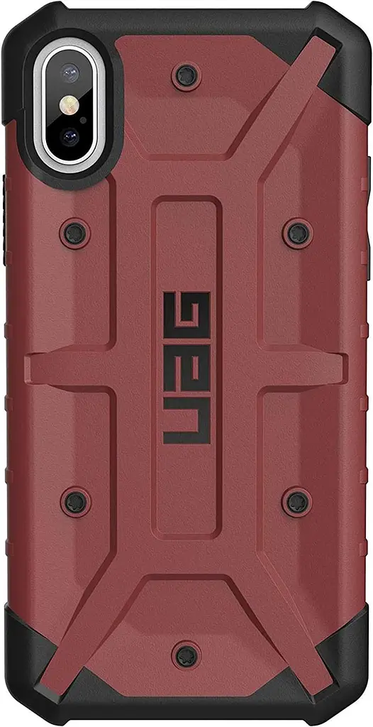 Чохол оригінальний протиударний UAG Pathfinder для iPhone XS / iPhone X Carmine (111227119696) - фото 2