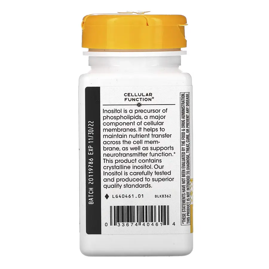 Вітаміни та мінерали Nature's Way Inositol 500 mg, 100 капсул - фото 3