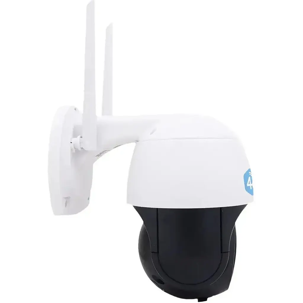 IP камера відеоспостереження RIAS P20 v380 APP Wi-Fi 3MP 4G вулична з віддаленим доступом White - фото 2
