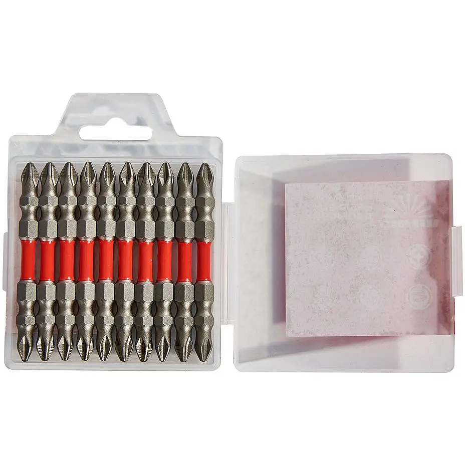 Біти Vitals Master S2 двосторонні PH1+PH2х65 мм 10 шт. (187852) - фото 2