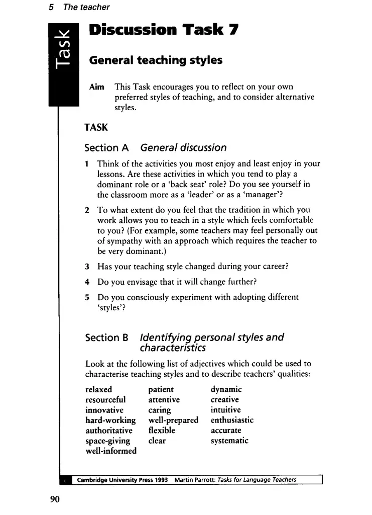 Tasks for Language Teachers. A Resource Book for Training and Development - фото 4