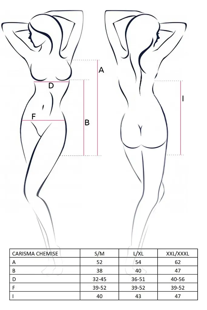Комплект білизни Casmir Carisma S/M червоний з чорним - фото 4