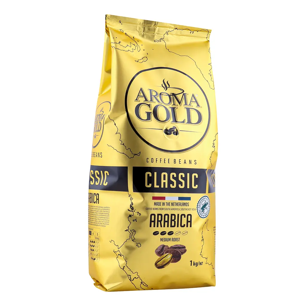 Кава в зернах Nero Aroma Gold Classic, 1 кг (896821) - фото 2