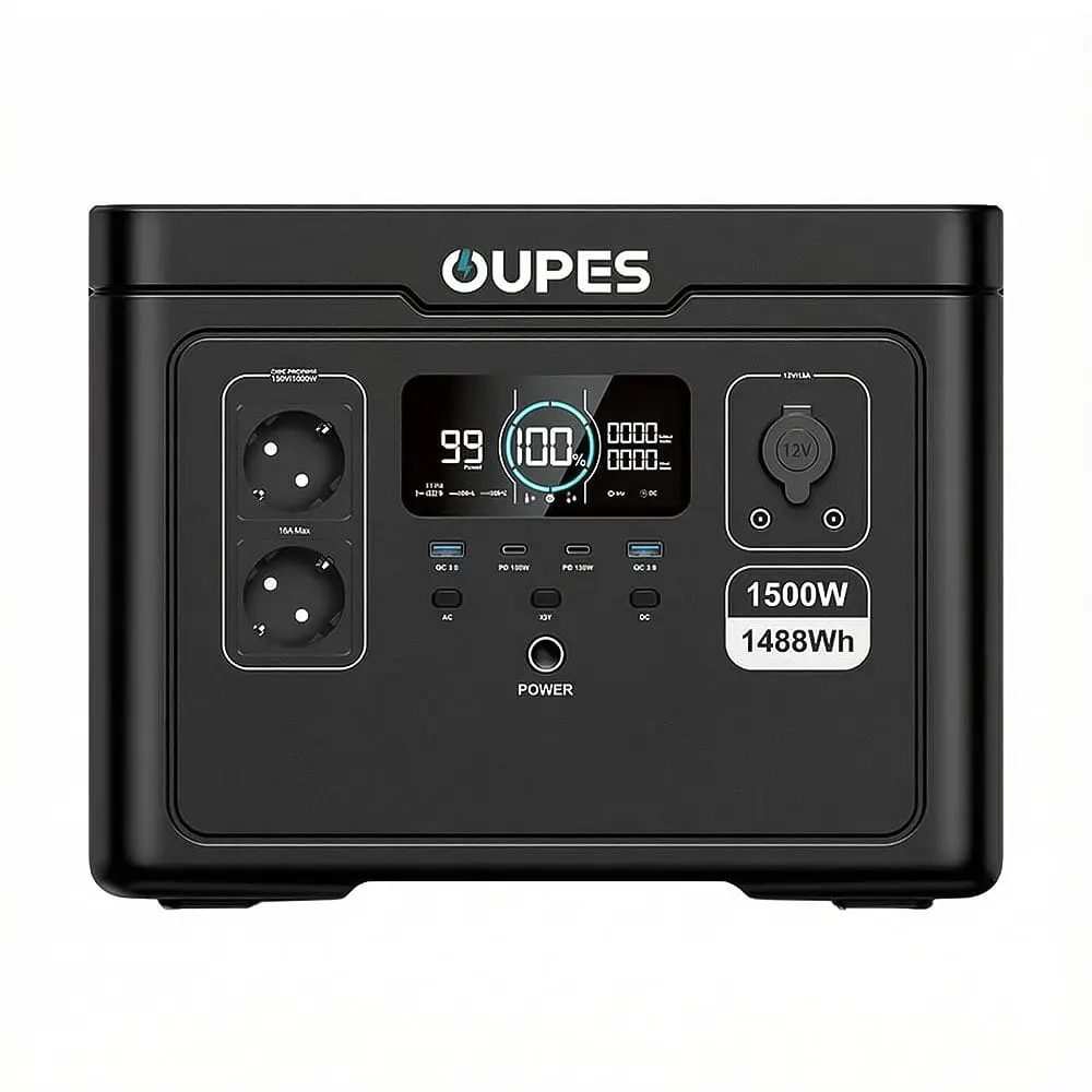 Портативна зарядна станція OUPES S015 (Exodus) 1500W 1488Wh LiFePO4 (42-00309) - фото 2