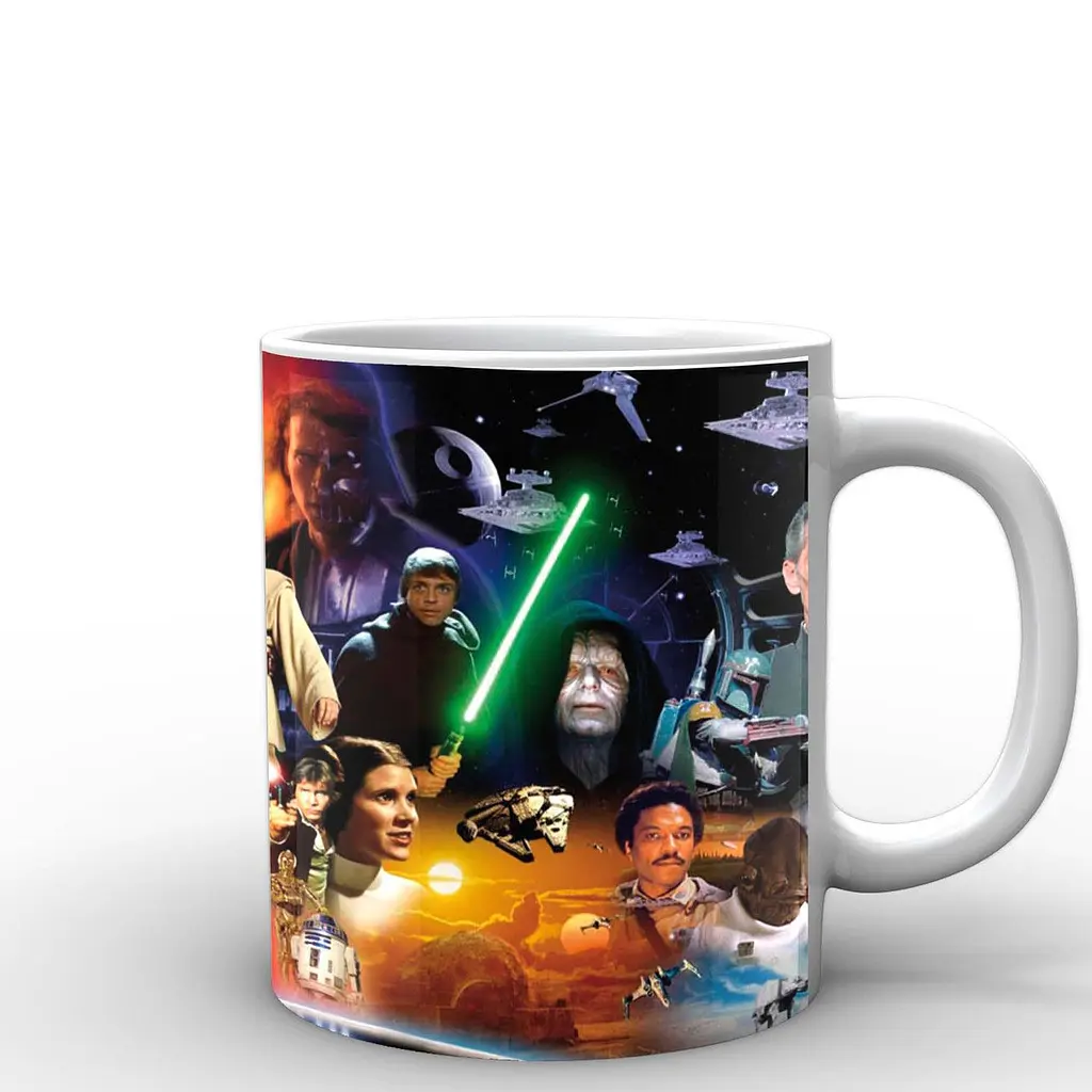 Кружка GeekLand Звездные войны Star Wars сага SW.002.02 330 мл белая - фото 3