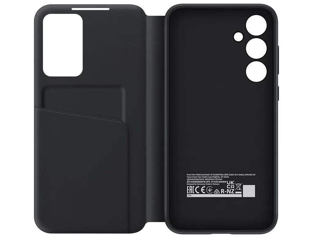 Чохол-книжка Samsung Smart View Wallet Case для Samsung Galaxy A35 SM-A356 Black (EF-ZA356CBEGWW) - фото 4