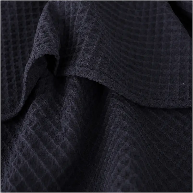 Плед дитячий MirSon Pure Waffle Black 60х80 см (2200013893011) - фото 2