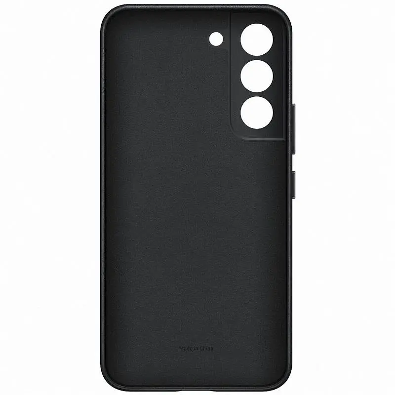 Чохол-накладка Samsung Leather Cover для Samsung Galaxy S22 SM-S901 Black (EF-VS901LBEGRU) - фото 5