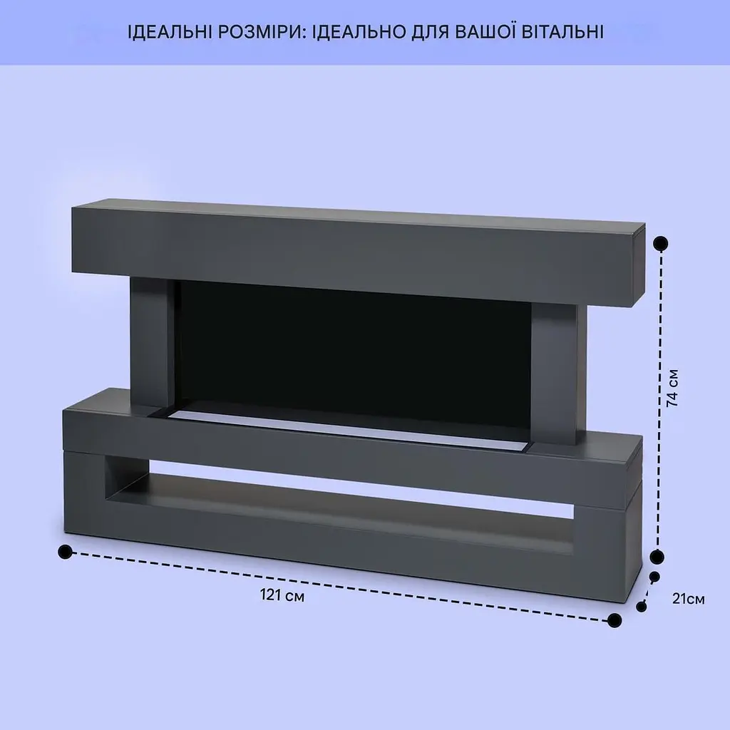 Камин электрический Klarstein Studio Light & Fire 3 Smart (10038384) - фото 8
