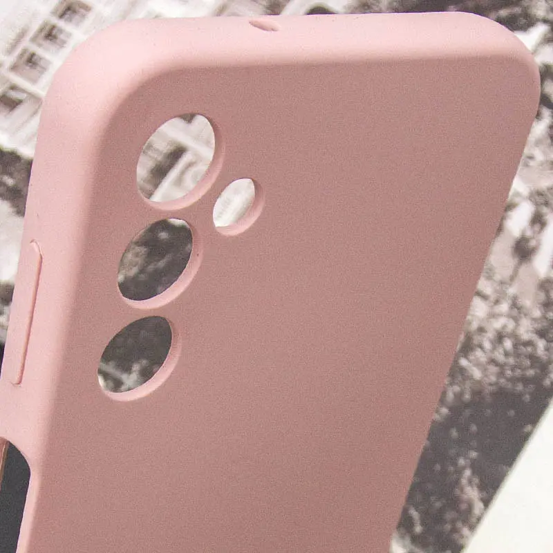 Чохол Silicone Cover Lakshmi Full Camera (AAA) with Logo для Samsung Galaxy A26 5G Рожевий/Pink Sand - фото 6