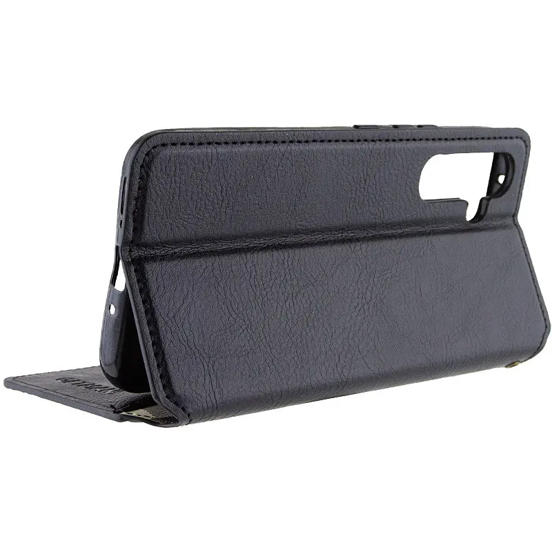 Шкіряний чохол-книжка GETMAN Cubic (PU) для Samsung Galaxy A26 5G Чорний - фото 4