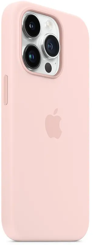 Чохол Silicone Case with MagSafe для Apple iPhone 14 Pro Chalk Pink AAA [74214] - фото 3