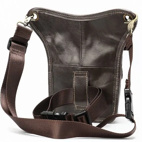 Сумка кожаная мужская Vintage 16х22х3,5 см sum0012284 - фото 3