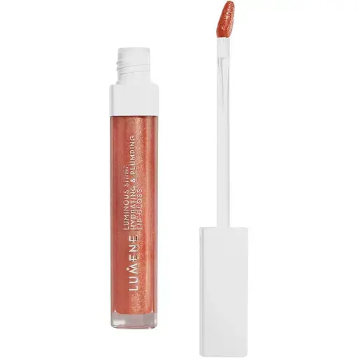 Блиск для губ Lumene Luminous Shine Hydrating & Plumping Lip Gloss відтінок 3 (Fresh peach) 5 мл (8000018914307) - фото 3
