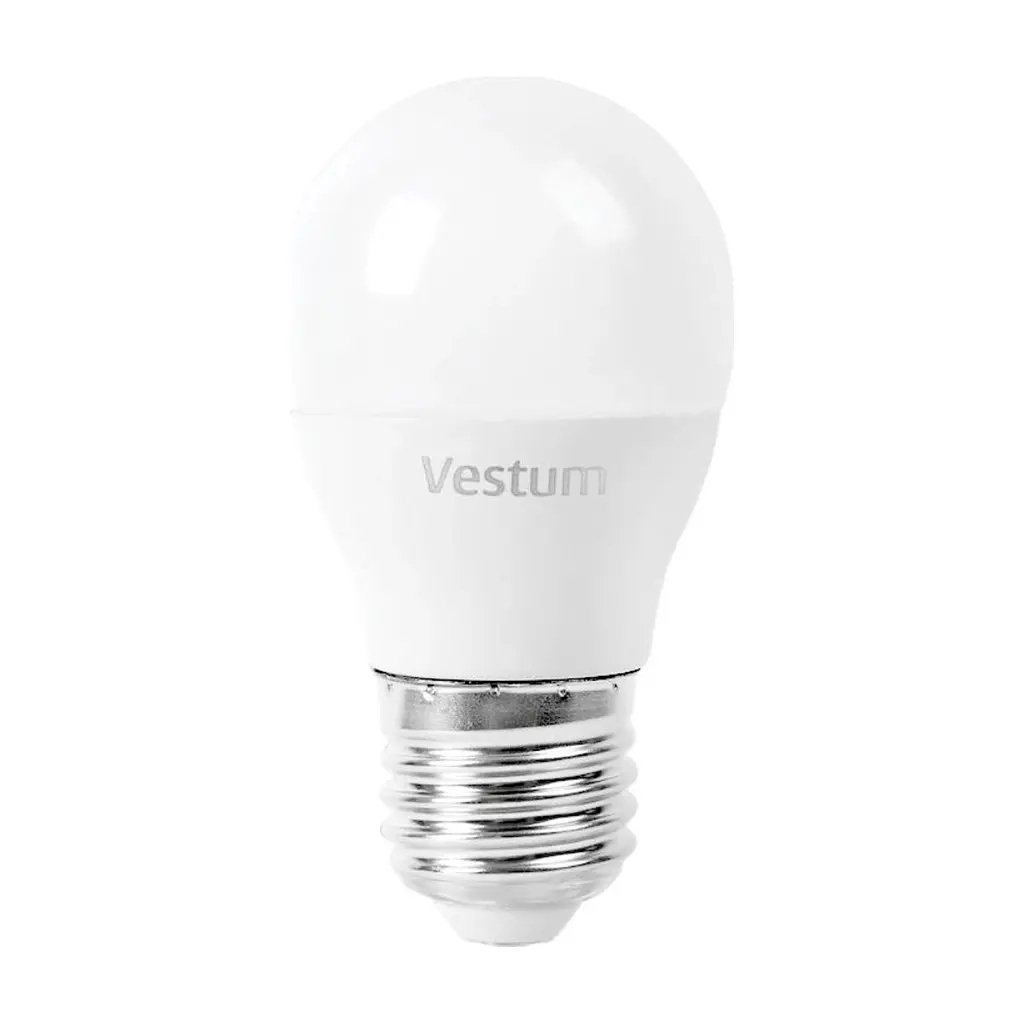 Лампочка Vestum G45 6W 4100K 220V E27 (1-VS-1201)