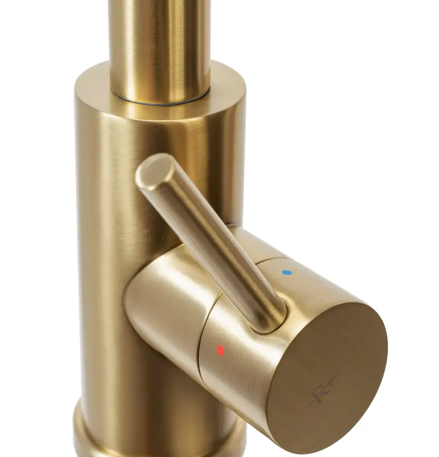 Змішувач для кухні Rea Fresh brushed gold REA-B9148, Золотий - фото 9