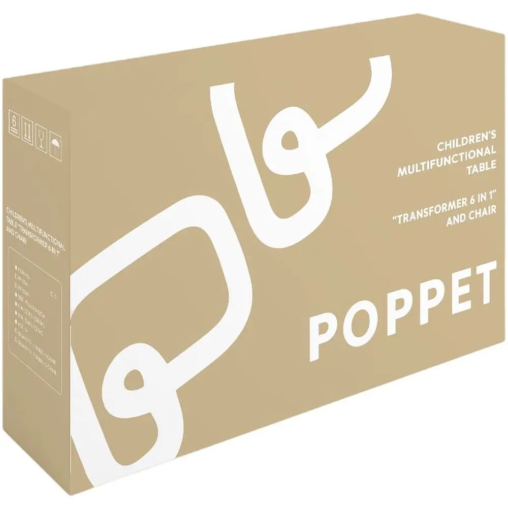 Комплект Poppet Нью-Джерси трансформер 6 в 1 со стульчиком (PP-004N) - фото 7