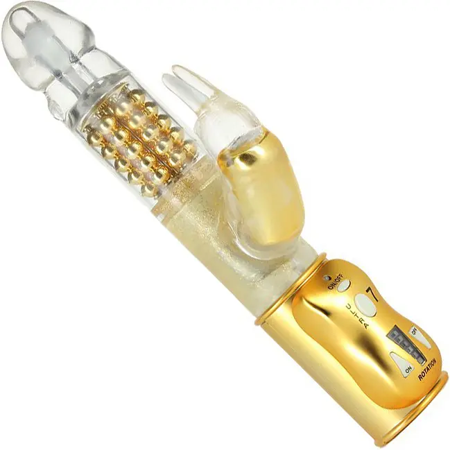 Вібратор для жінок Marc Dorcel Orgasmic Rabbit Gold Dorcel MD1090 24227 - фото 4