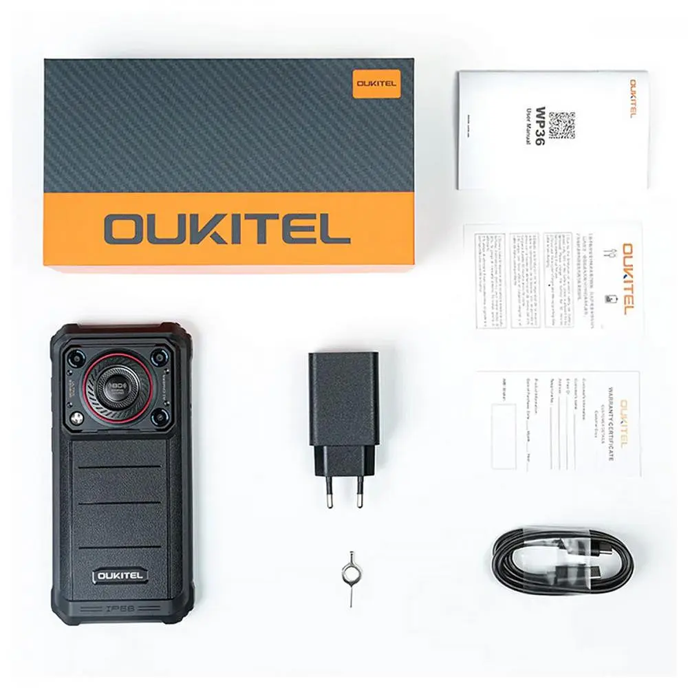 Смартфон Oukitel WP36 8/128GB Black - фото 5