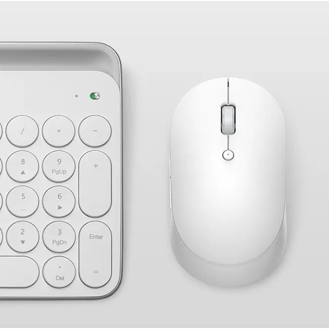 Мышь Xiaomi Mi Dual Mode Wireless Mouse Silent Edition White (HLK4040GL) - фото 6