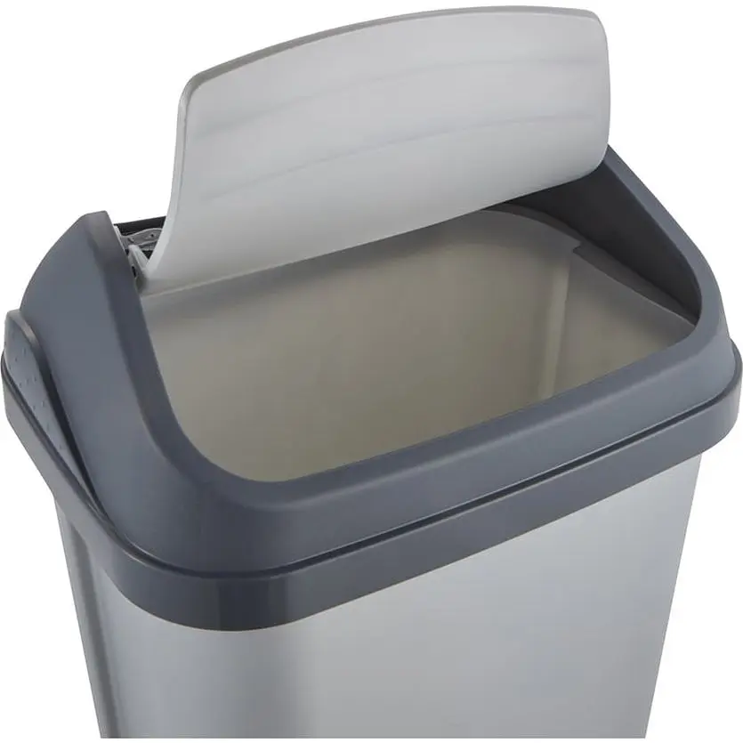 Відро для сміття Keeeper Swing Bin 10 л світло-сірий (0306.1) - фото 2