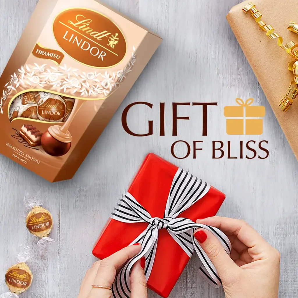 Шоколадні цукерки Lindt Lindor Tiramisu Milk Chocolate Truffles 200г - фото 4