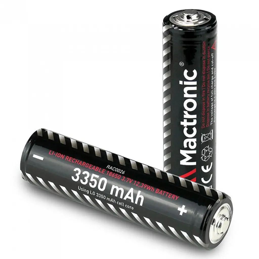 Акумулятор Mactronic Li-ion 18650 3350 mAh (RAC0026) - фото 4