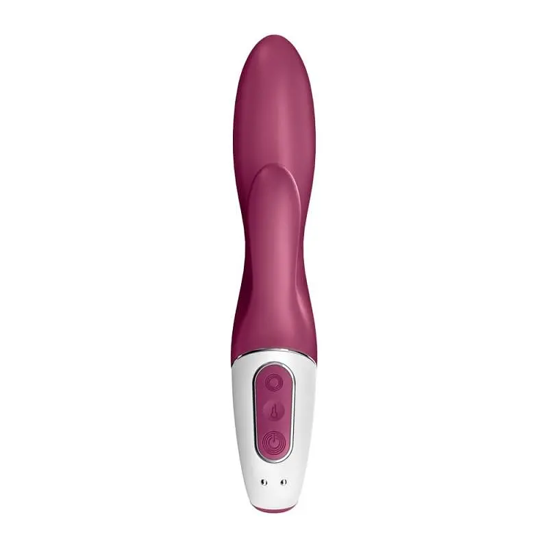 Вибратор-кролик Satisfyer Heated Affair 20 см бордовый - фото 2