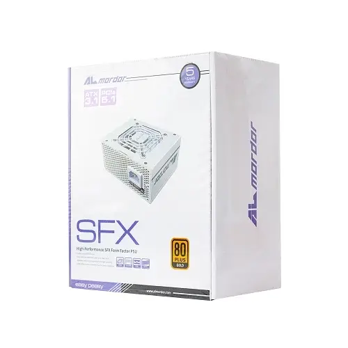 Блок живлення 750 Вт, SFX, White, модульний ALmordor teh0028938 - фото 4