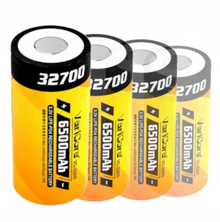 Акумулятор VariCore 32700 LIFE-PO4 6500mAh 3.2V VC-3265 N 55A Жовтий (2910384317) - фото 6