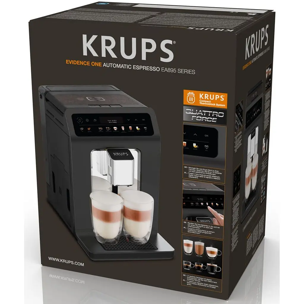 Кофемашина Krups Evidence One (EA895N10) - фото 14