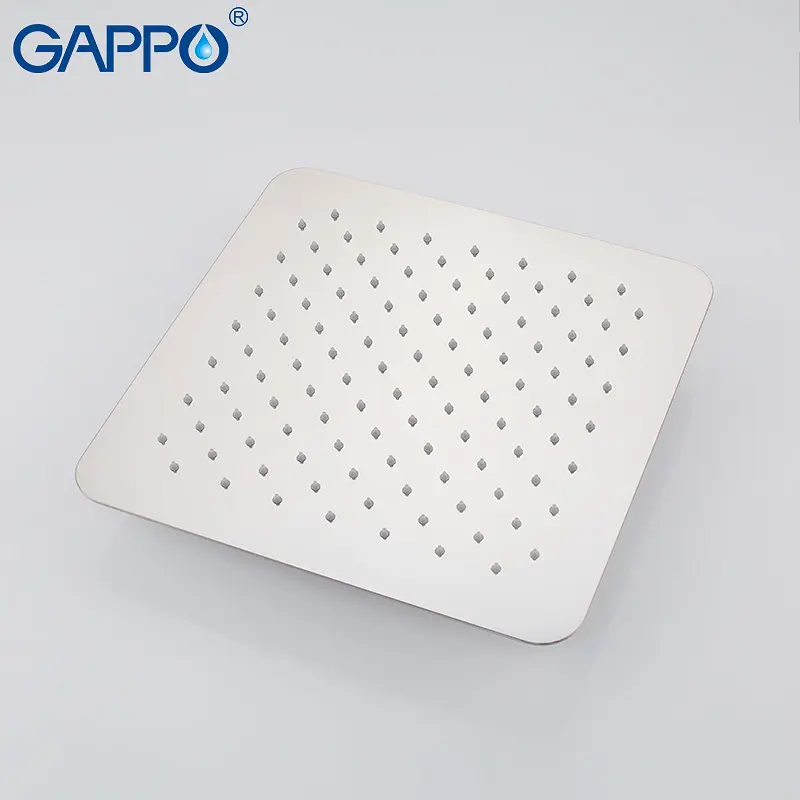 Душова система прихованого монтажу Gappo G7107, вилив - перемикач на лійку, 3-функції, хром - фото 4