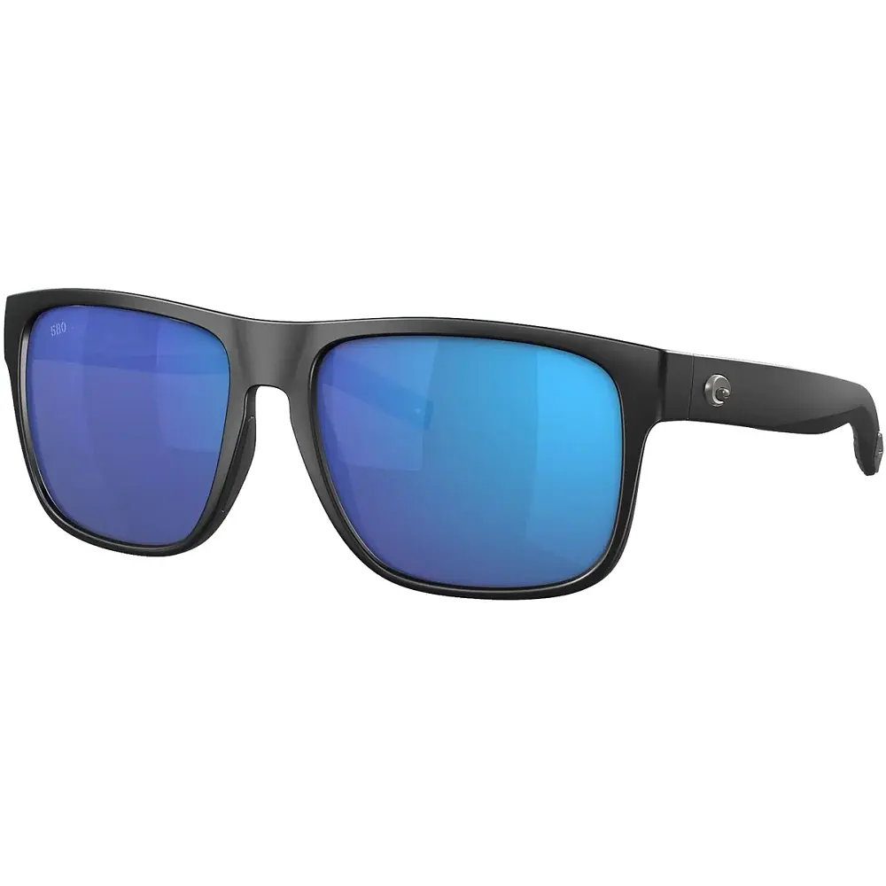 Окуляри Costa Del Mar Spearo XL 580G Matte Black Blue Mirrorror 06S9013