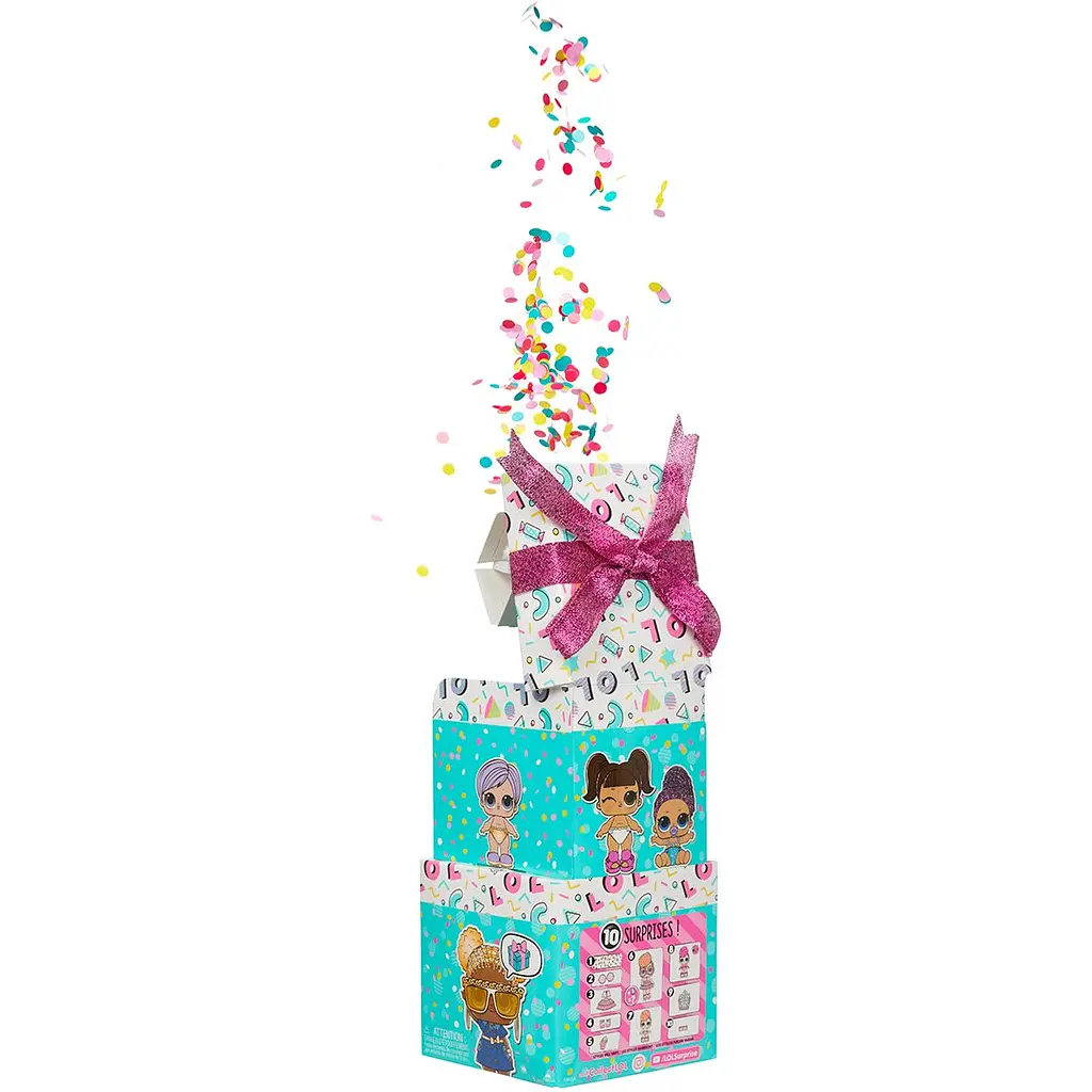 Игровой набор с куклой L.O.L. Surprise Confetti Pop Birthday Сестричка-именинница (589976) - фото 2