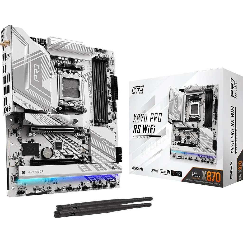 Материнська плата ASRock X870 Pro RS WiFi Socket AM5 - фото 5