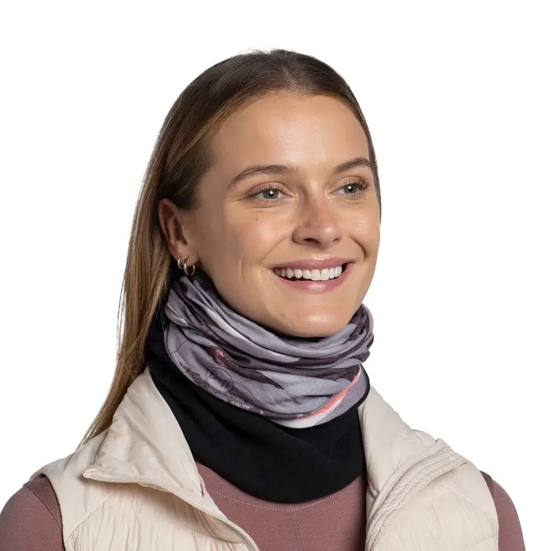 Шарф-труба Buff Polar, Irdlo Black ONE SIZE Черный-Серый - фото 3