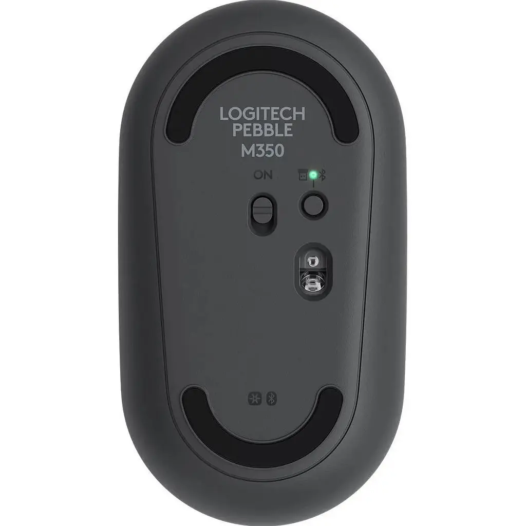 Миша Logitech Pebble M350 Wireless Graphite (910-005718) [82035] - фото 2