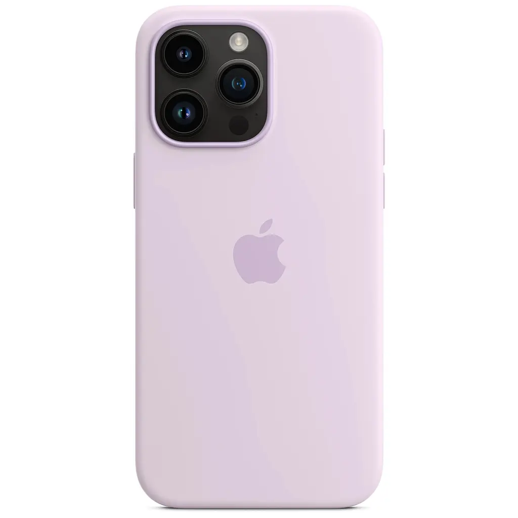 Оригінальний силіконовий чохол Apple Silicone Case with MagSafe для iPhone 14 Pro Max (6.7") Lilac MPTW3ZM/A - фото 6