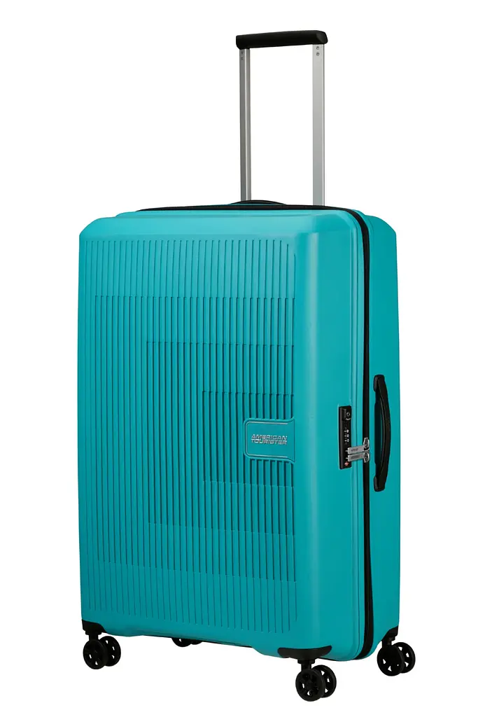 Валіза American Tourister AEROSTEP 77 см TURQUOISE 77x50x29(32) MD8*21003 - фото 12
