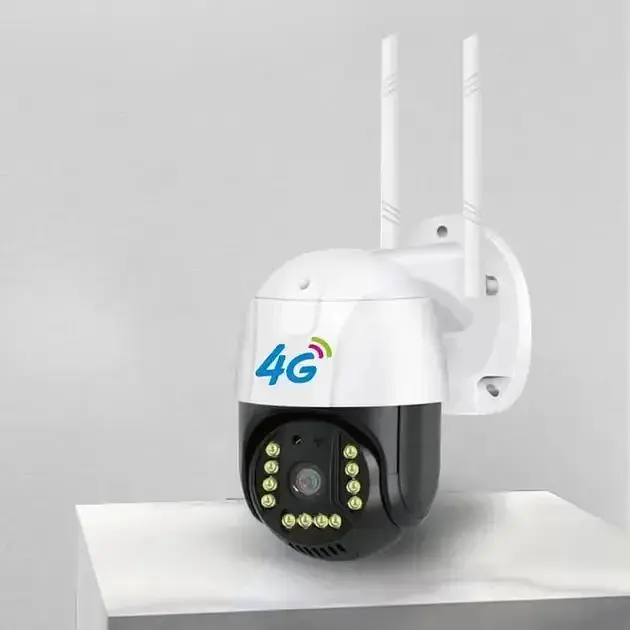 Камера зовнішнього відеоспостереження HandyHeat 4G Sim V380 PRO Вулична IP відеокамера 66 з нічною зйомкою - фото 4