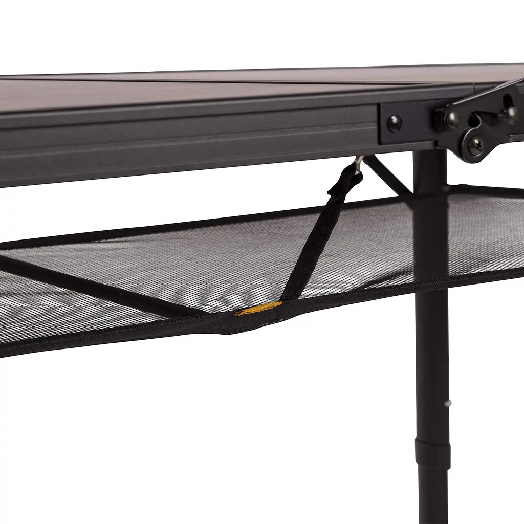 Складний стіл Bo-Camp Woodbine Oval 150x80 cm Black/Wood look (1404230), Коричневий - фото 11