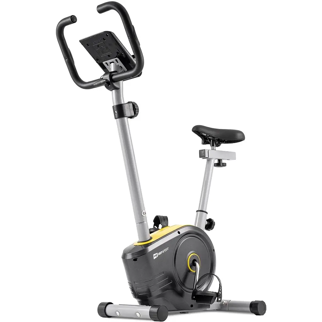 Велотренажер Hop-Sport HS-2050H Sonic магнитный желтый - фото 3