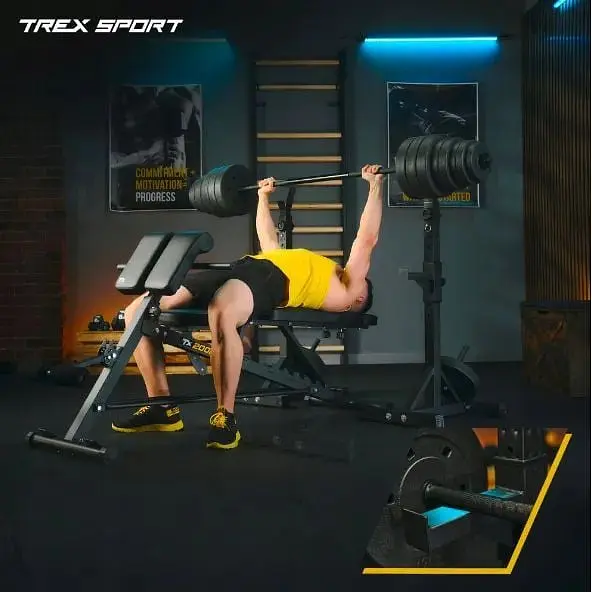 Стойки под штангу Trex Sport TX-090S регулируемые - фото 5