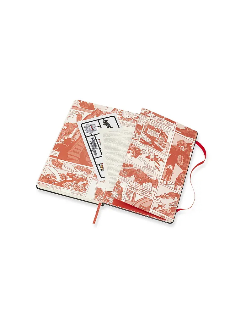 Записник Moleskine Transformers середній, Лінійка Оптімус Прайм (LETFQP060OP) - фото 6