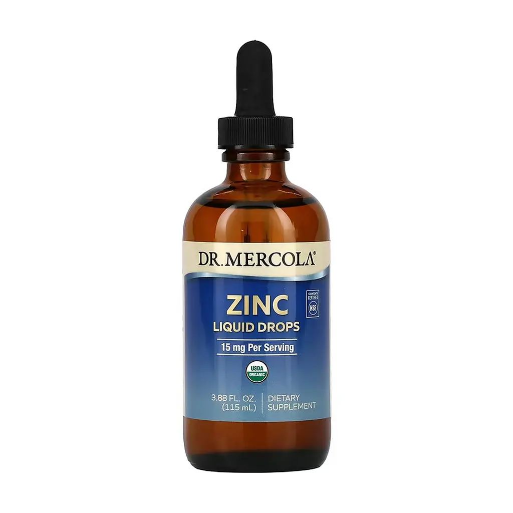Цинк Dr. Mercola (Liquid Drops) - 115 мл, для імунітету