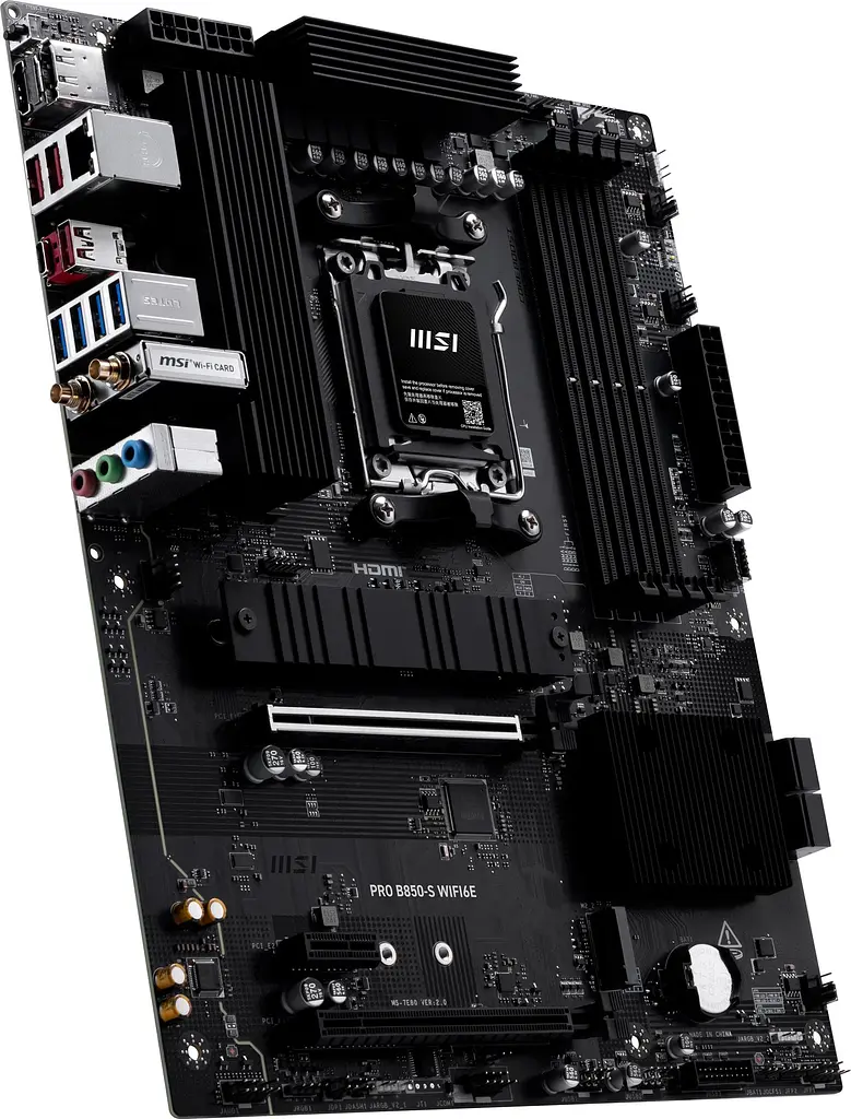 Материнська плата MSI Pro B850-S WiFi6E Socket AM5 - фото 4